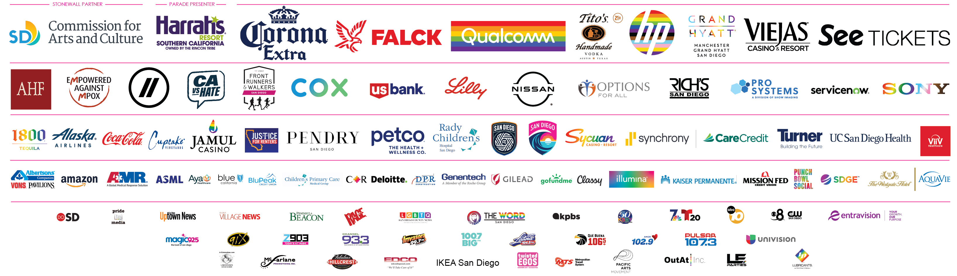 sponsors